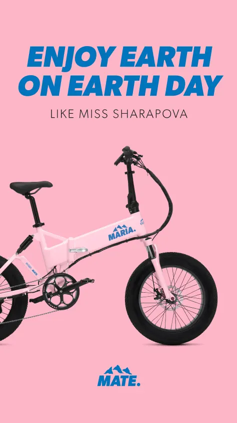 Evian x MATE — Maria Sharapova teaser post