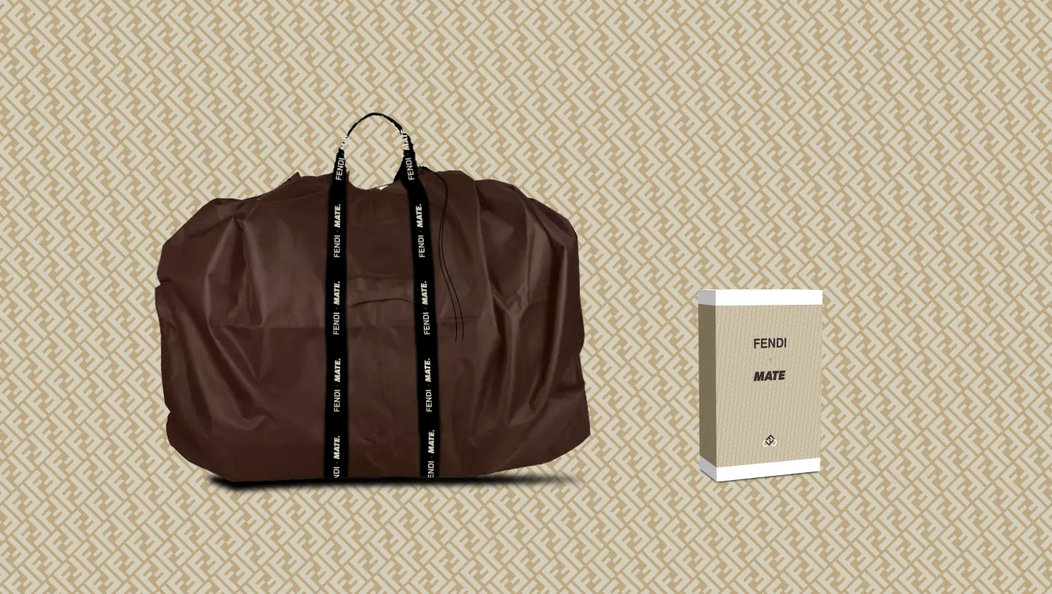 Fendi — custom Fendi x MATE bike bag and owner’s box