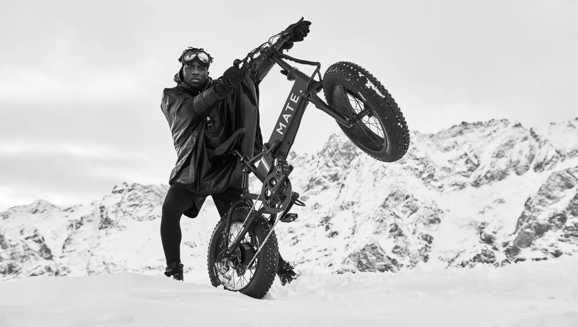 Moncler — Nigel Sylvester summiting Monte Cervino