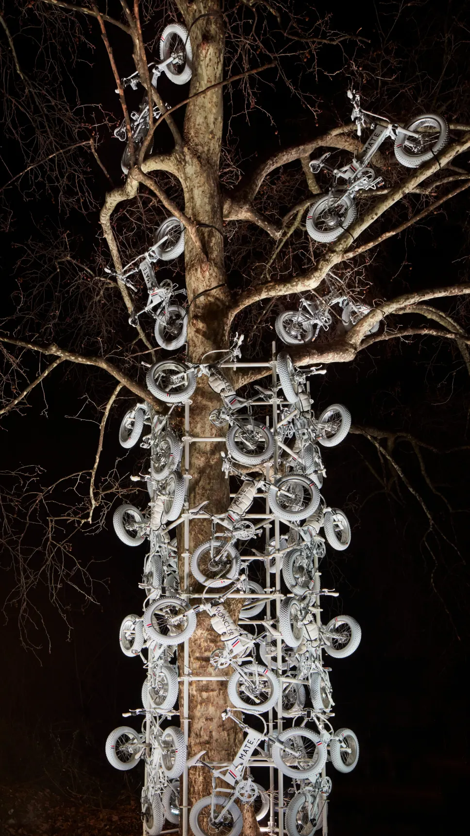 Moncler — the Moncler Genius show installation