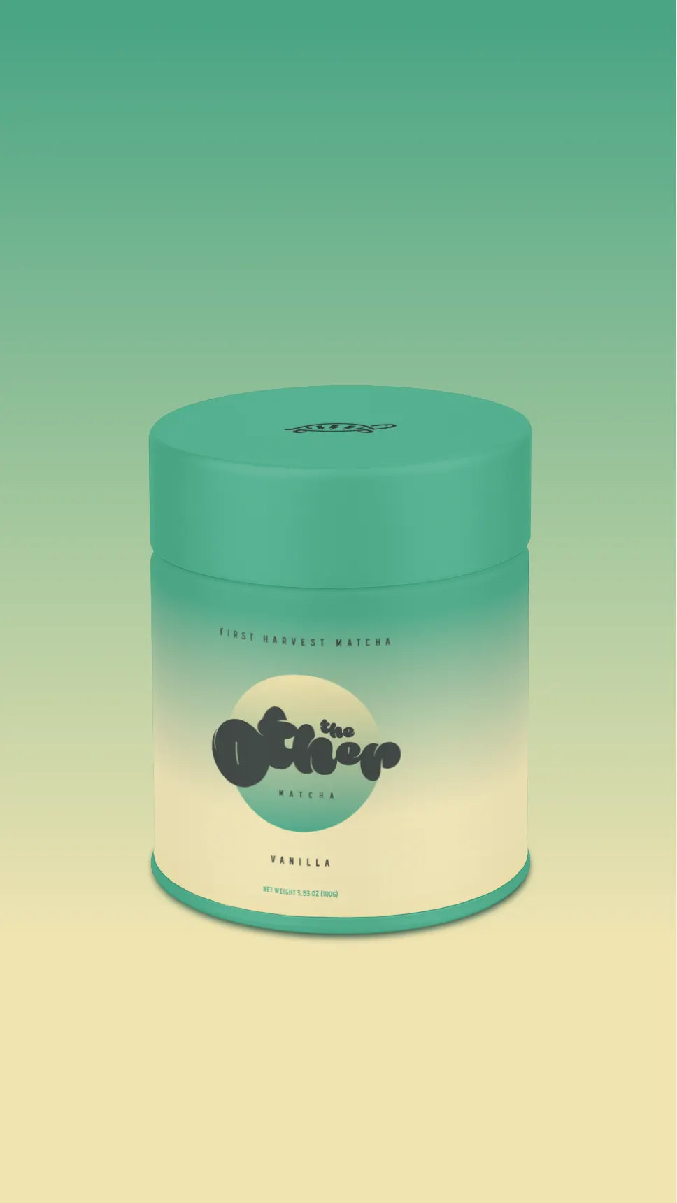 The Other — first harvest matcha packaging